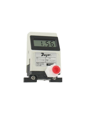 Dwyer Instruments TFP-GI03 | Gas turbine flow meter | Range .042 to .21 SCFH (0.02 to 0.1 LPM) | 1/8" OD connection