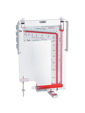 Dwyer Instruments M400-250-KIT | Metric air velocity meter | 0-250 mm w.c. | 2-64 mps | 18" Pitot tube | Metal carrying case.