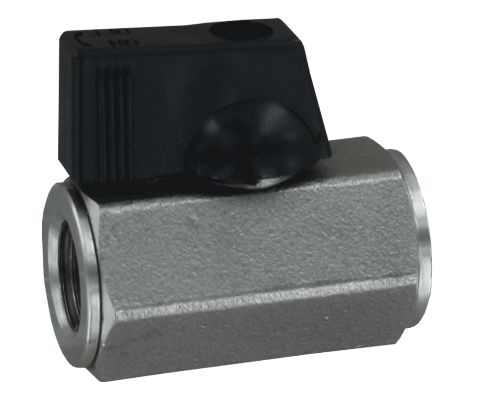 Dwyer Instruments SMV2-WM3 | Mini stainless steel ball valve | 3/8" NPT male x female