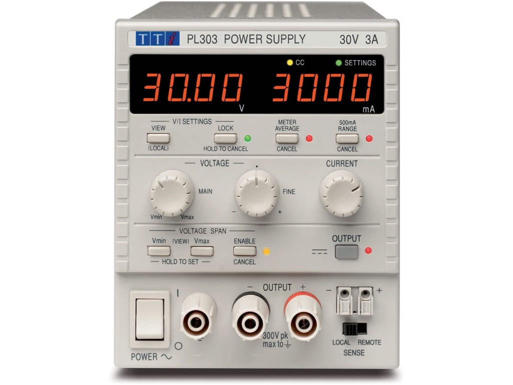 Aim TTi PL303 | DC Bench Power Supplies | Single Precision , 0-30V/0-3A