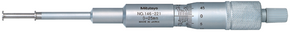 Mitutoyo 146-221 Groove Micrometer, Non-Rotating Spindle 0-25mm, 6.35mm Flange