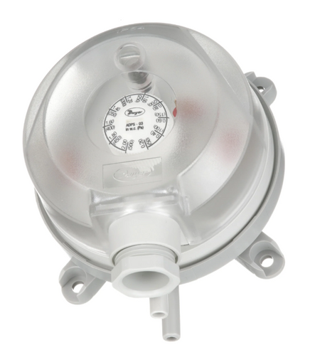 Dwyer Instruments ADPS-08-2-N | Differential Pressure Switch | Adjustable, Air, Barb for 1/4" ID | ADPS Series