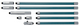 Mitutoyo 137-205 Tubular Inside Micrometer, Hardened Face
50-1500mm