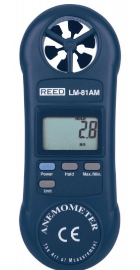 REED LM-81AM Compact Vane Anemometer