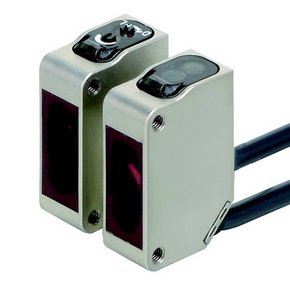 OMRON E3ZM-T61 2M | Photoelectric sensor, through-beam, metal body, IP69K, 15m, NPN, 2m cable