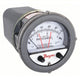 DWYER Differential Pressure Gauge & Switch | Range 0 to 1 in wc |  1/8 in NPT Female |  Side Single-Side, DPDT,