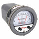 DWYER Differential Pressure Gauge & Switch Range  0.5 to 0 to 0.5 in wc | 1/8 in NPT Female | Single-Side, DPDT, 4" Dial