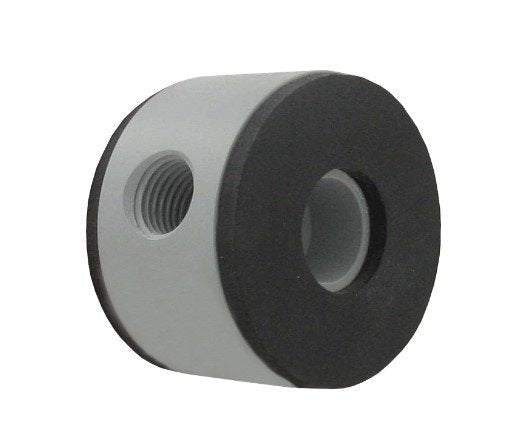 Dwyer Instruments PE-G-3 | PVC orifice plate flowmeter | 2-1/2" line size | 1.750" bore | 0.7 Beta | Water capacity: 320" d.p. W/C | 216.30 GPM flow; air capacity: 543.99 SCFM @ 14.7 psia | 939.56 SCFM @ 20 psig | 1798.86 SCFM @ 100 psig; 2 lb