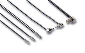OMRON E32-T11N 2M | Fiber optic sensor, through-beam, M4 side view, 2m cable