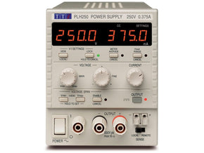 TTi PLH250 | Higher Voltage Linear Regulated DC Bench Power Supply | Single 0-250V/0-0.375A