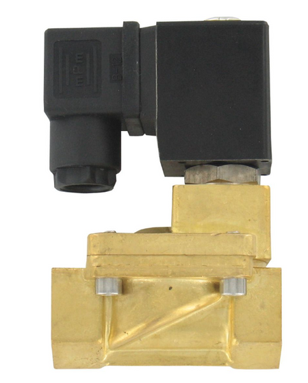 Dwyer Instruments SBSV-B3N4 | 2-way brass solenoid valve | 3/8" | 7.25-188.5 psi | NBR seal | 24 VDC