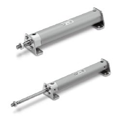 SMC CG1BN40-100SZ | Round Body Cylinder | Single Acting | Series CG1 | Bore 40mm | Stroke 100mm
