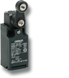 OMRON D4N-212G | Limit switch, Adjustable roller lever, form lock (metal lever, resin roller), 1NC/1NO (snap-action), 1NC/1NO (snap-action), G1/2 (1-conduit)