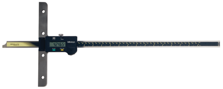Mitutoyo 571-214-10 ABSOLUTE Digimatic Depth Gauge 0-450mm / 0-18", Resolution0.01 mm (.0005")