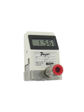 Dwyer Instruments TFM-LI06 | Liquid turbine flow meter | Range 1.6 to 16 GPH (0.1 to 1 LPM) | 1/4" OD connection