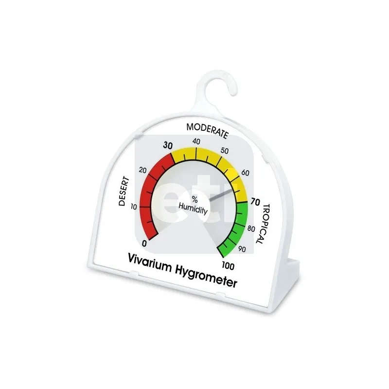 Vivarium hygrometer with 70mm dial