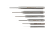 Kennedy KEN5182420K | Chrome Vanadium/Steel |  Punch Set | Point 2mm/3mm/4mm/5mm/6mm/8mm, 115mm/125mm/150mm/165mm/180mm/200mm