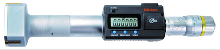 Mitutoyo 468-270 Digimatic Holtest Three-Point Bore Micrometer, Range 2 - 2.5" (50.8 - 63.5 mm)