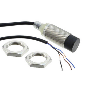 OMRON E2B-M18KN16-WP-B1 2M | Proximity sensor, LITE, inductive, nickel-brass, short body, M18, unshielded, 16 mm, DC, 3-wire, PNP-NO, 2 m cable