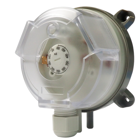 Differential pressure switches, Setting range 20-200 Pa