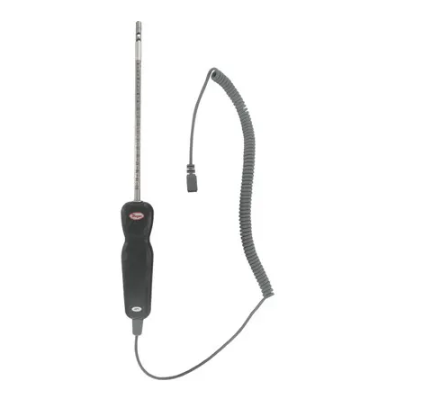 Dwyer Instruments AP1-24 Probe | Thermo Anemometer Air Velocity & Temperature Probe w/Coiled Cable | 24 IN