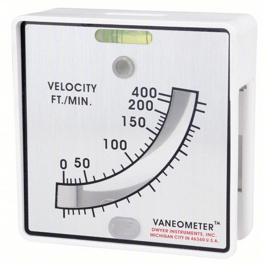 DWYER Anemometer | Range 25 to 400 fpm | Rotating Vane and Thermistor | ±5% Accuracy