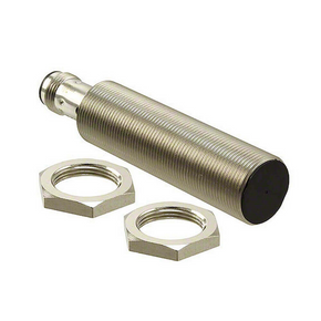 OMRON E2B-M18LS08-M1-B1 | Proximity sensor, LITE, inductive, nickel-brass, long body, M18, shielded, 8 mm, DC, 3-wire, PNP-NO, M12 plug-in