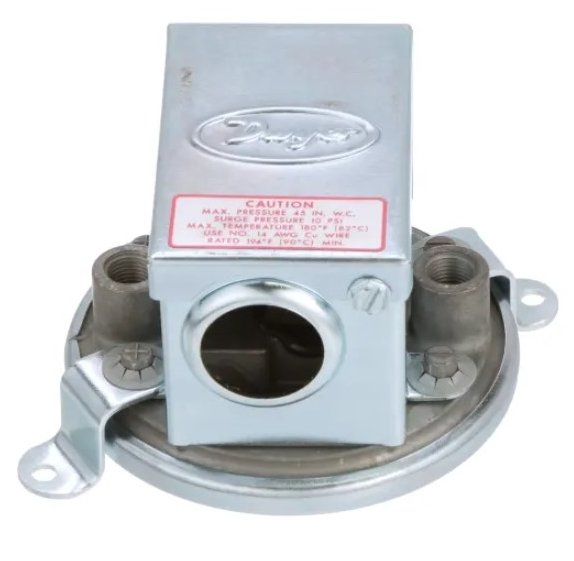 Dwyer Instruments 1910-20 | Compact Low Differential Pressure Switch | 4.0-20.0in w.c. | 1900 Series