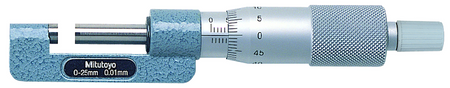 Mitutoyo 147-354 Hub Micrometer 3-4"