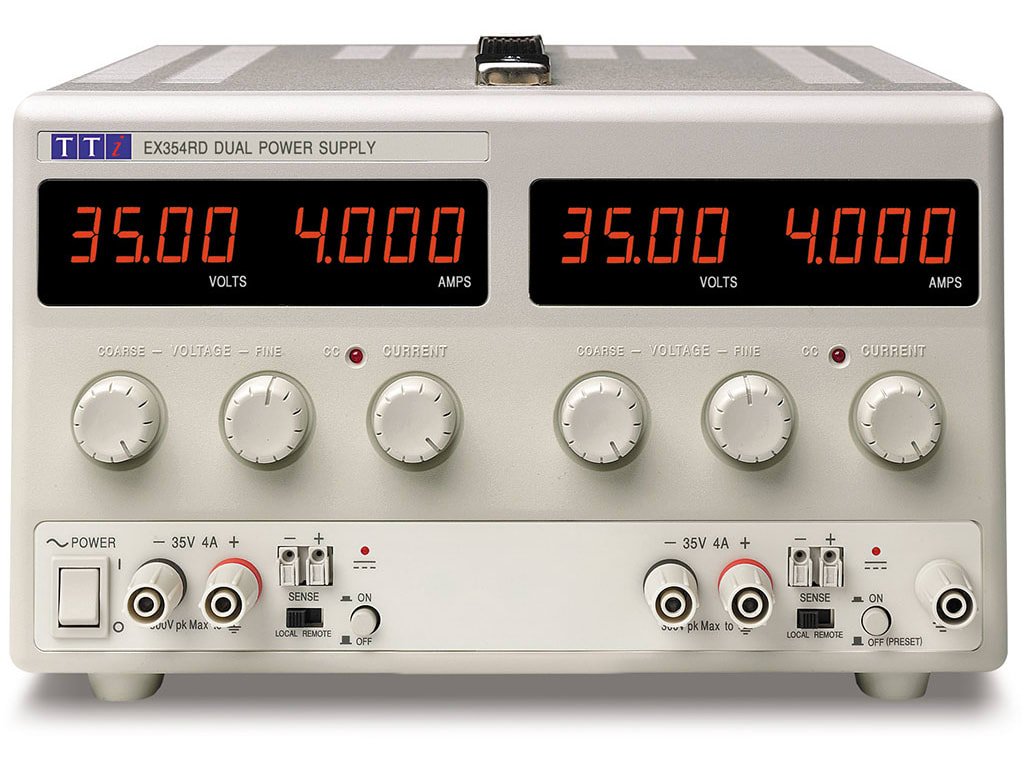 Aim TTi EX354RD - EX-R Series | Precision DC Bench 280W Power Supply | Mixed-Mode Regulated 35V/4A Dual