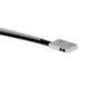OMRON E32-D15YR 2M | Fiber optic sensor, diffuse, square side view, high flex R1 fiber, 2m cable
