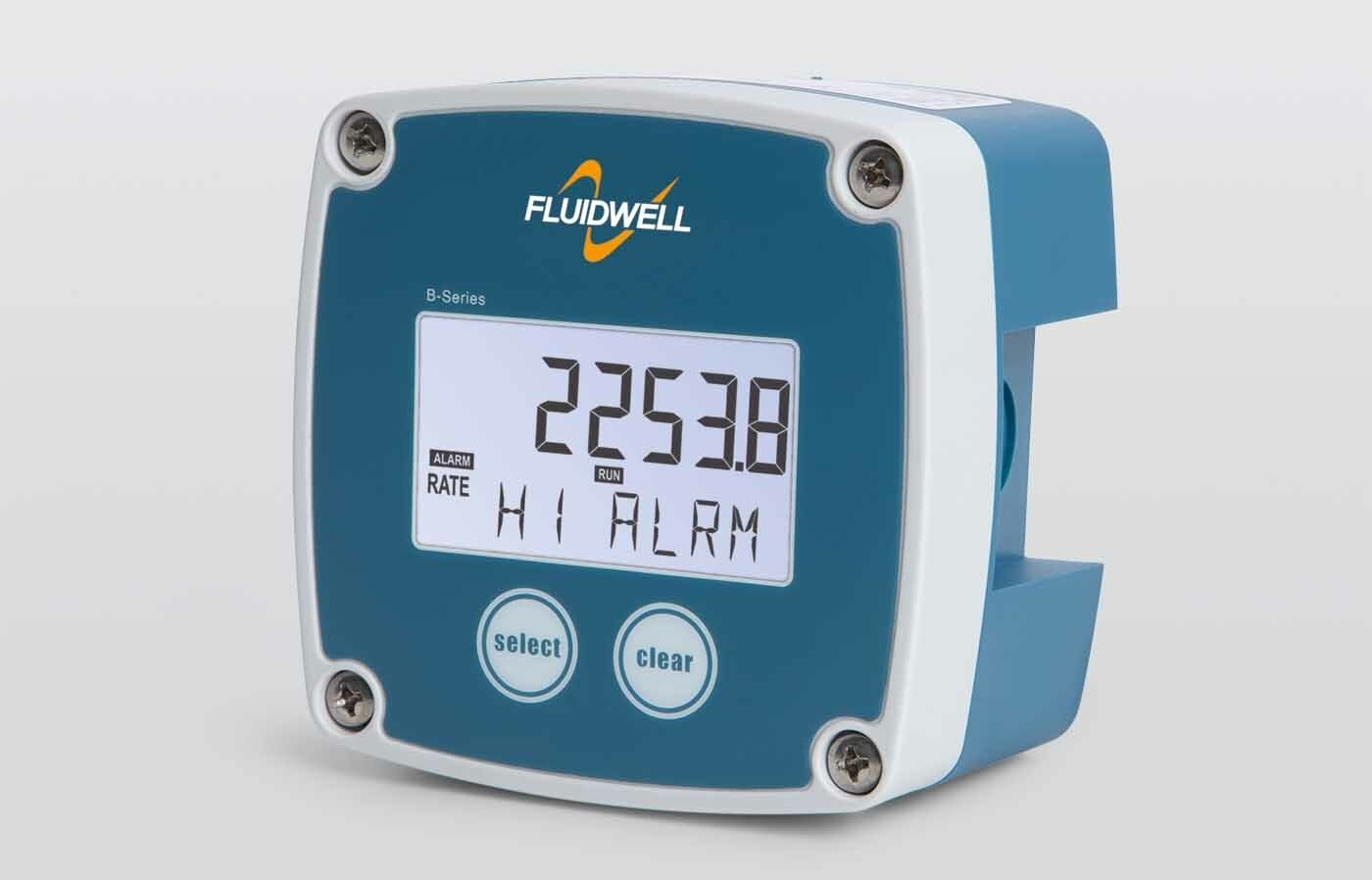FLUIDWELL B-ALERT | Basic - Flow rate Monitor / Totalizer  | with alarm / pulse output