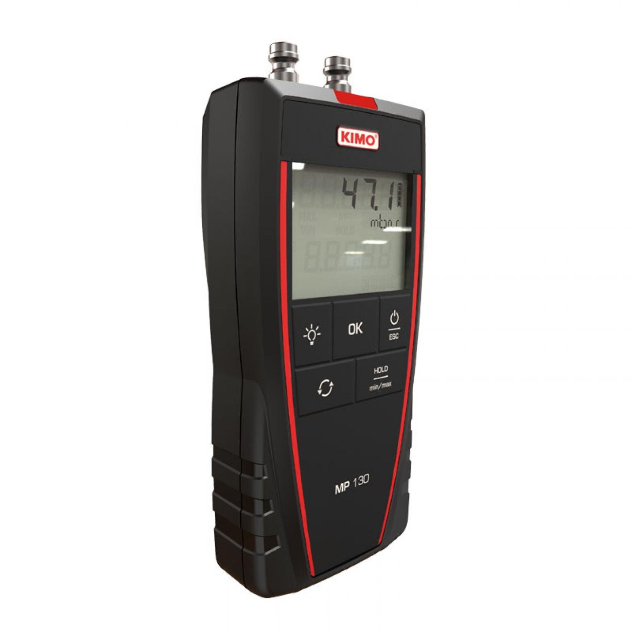 Impermeability special Manometer for gas network | Range From -500 to +500 mbar