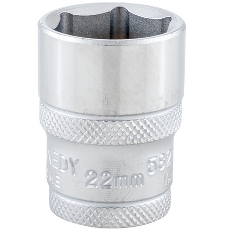 Kennedy-Pro KEN5827360K |  1/2in. Drive | Hexagon Socket | 22mm, Metric, 6 Point