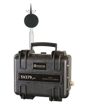 Noise Monitoring Station with SVAN 979 | Linear Operating Range 22 dBA RMS to 140 dBA Peak