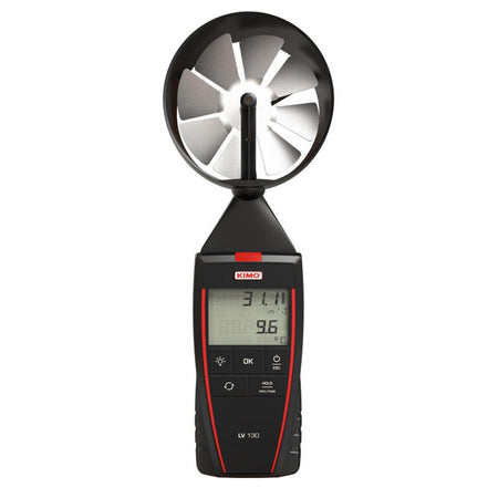 Vane probe thermo-anemometer | Air Velocity From 0.3 to 35 m/s | Temperature From 0 to +50 °C