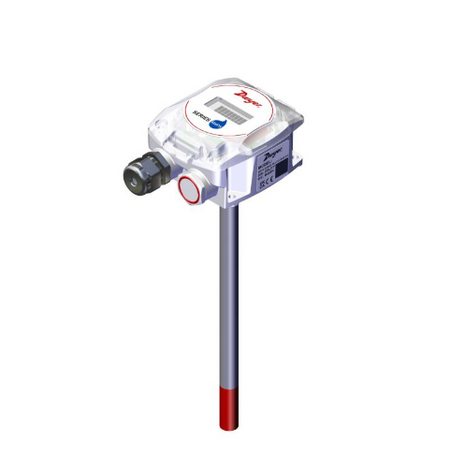 Dwyer Instruments RHPX-2SDA0-00-LCD | Relative Humidity/Temperature transmitter | 2% small enclosure | Duct | Analog output | LCD