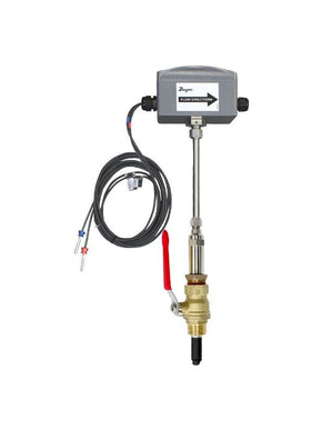 Dwyer Instruments IEFB-LN-CND-R10-LCD | Insertion Electromagnetic energy system | 4 to 10" (100 to 250MM) pipe | 1% FS | 1" male NPT process connections | 1/2" female NPT | (2) 10' (3 m) PT temperature sensors with hot-tap thermowells | LCD display