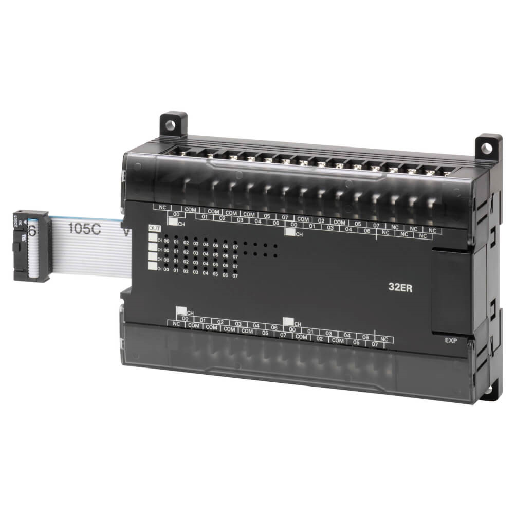 OMRON CP1W-32ET1 | I/O expansion unit, 32 x PNP outputs 0.3 A