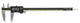 Mitutoyo 500-168-30 Digital ABS AOS Caliper, ID/OD Carb. Ja. Inch/Metric, 0 - 300 mm (0 - 12")
