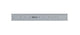 Mitutoyo 182-107 | Steel Rule | Wide Rigid Rule | Series 182 | Inch or Metric | Accuracy ±0.006 inch or ±0.15 mm | Width 0.75 inch | Range 0 to 6 inch