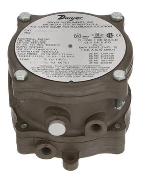 Dwyer Instruments 1950G-20-B-24-NA | Differential Pressure Switch | Explosion Proof | 4-20in w.c.