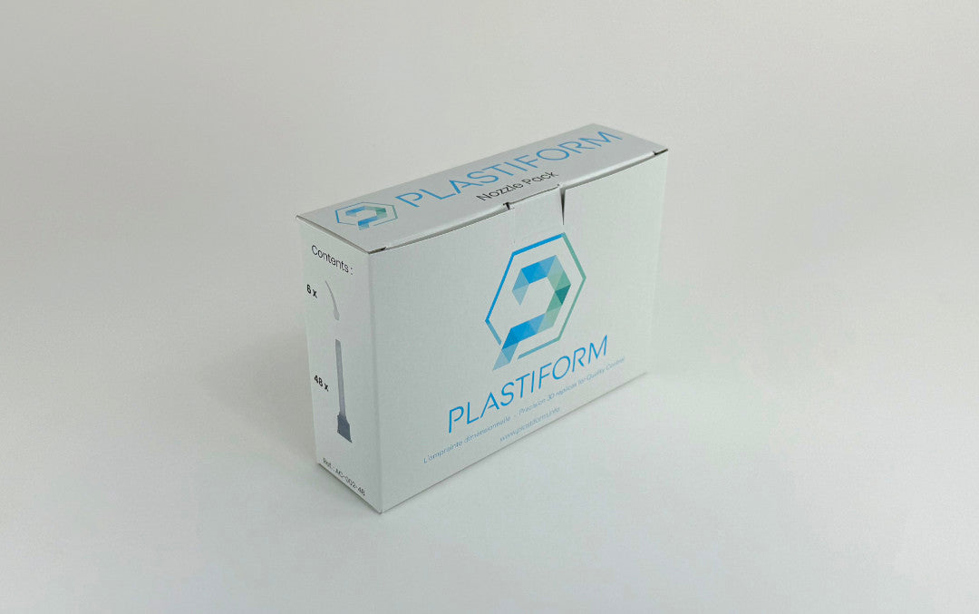 Plastiform AC-002-48 | Standard Mixing Nozzles | 48 x 8.2 cm with 6 tips - generaltechuae
