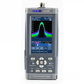 Aim-TTi PSA2704RT | Real-Time Handheld RF Spectrum Analyzer | 2.7GHz, Case & Accessories - generaltechuae (2)