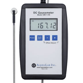 AlphaLab GM1HS | DC Gaussmeter Model GM1-HS | 799.99 G, 0.01 G Resolution - generaltechuae