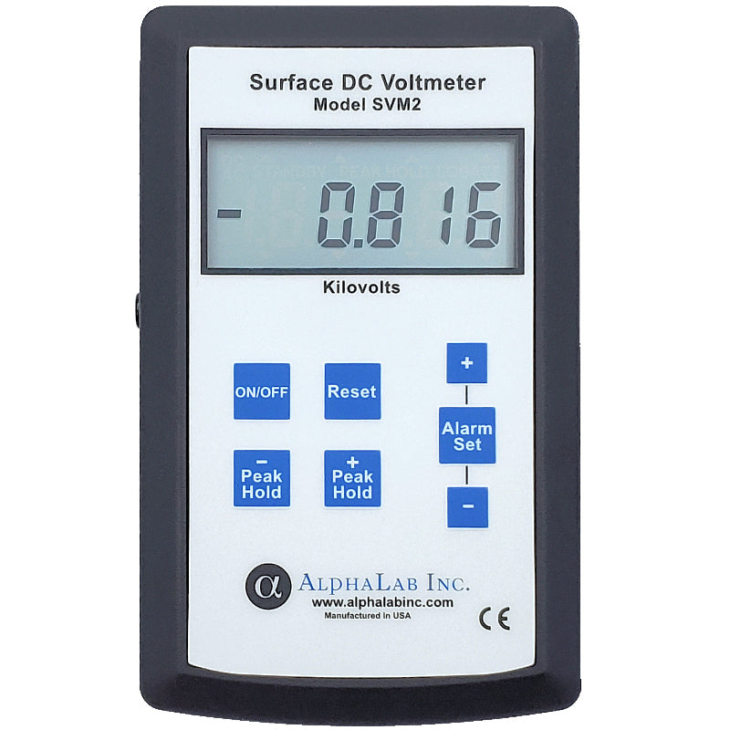 AlphaLab SVM2 | Surface DC Voltmeter SVM2 | ±29.999 kV, Without Case - generaltechuae