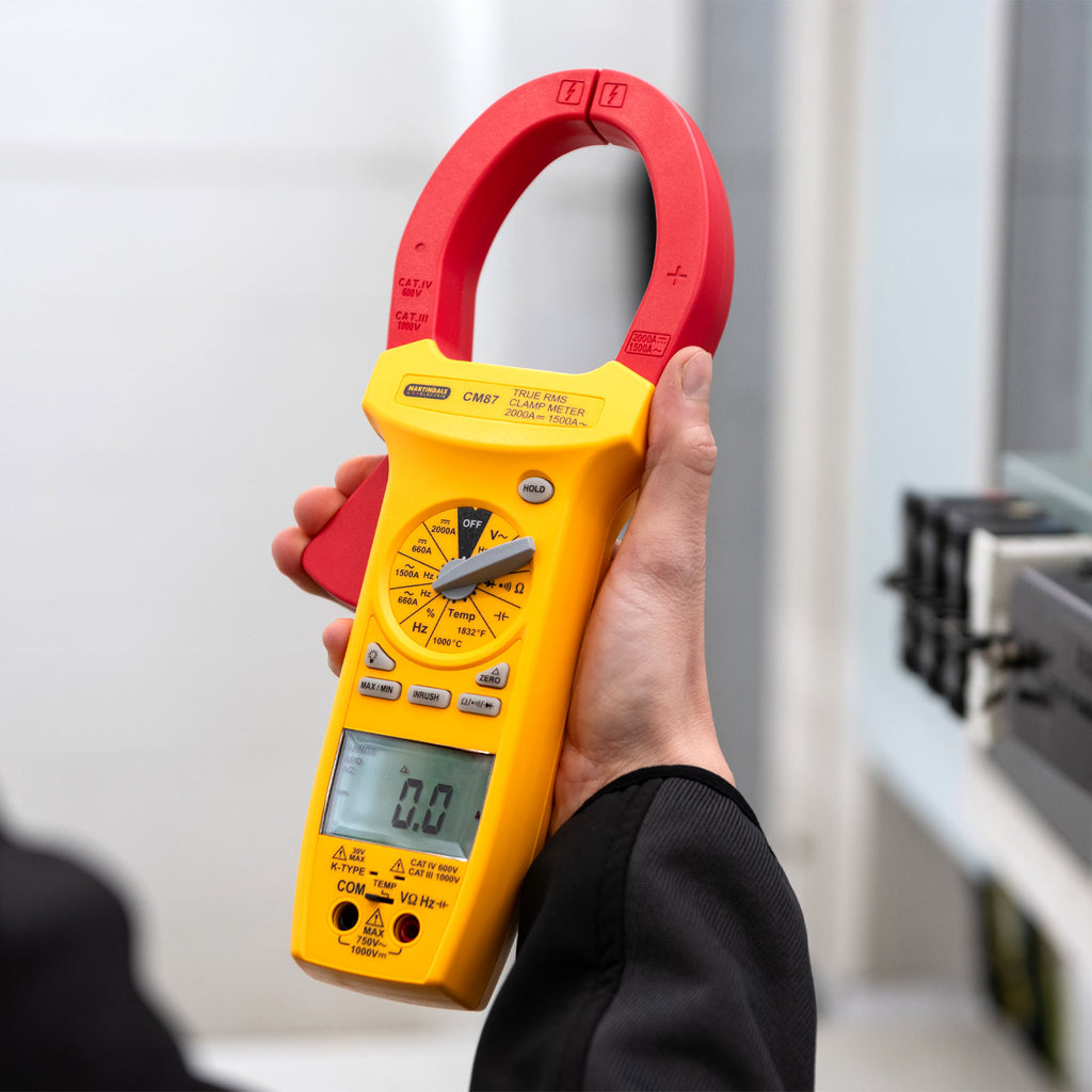 Martindale MARCM87 | CM87 AC/DC True RMS Clamp Meter | 2000A DC, 1500A AC - generaltechuae (2)