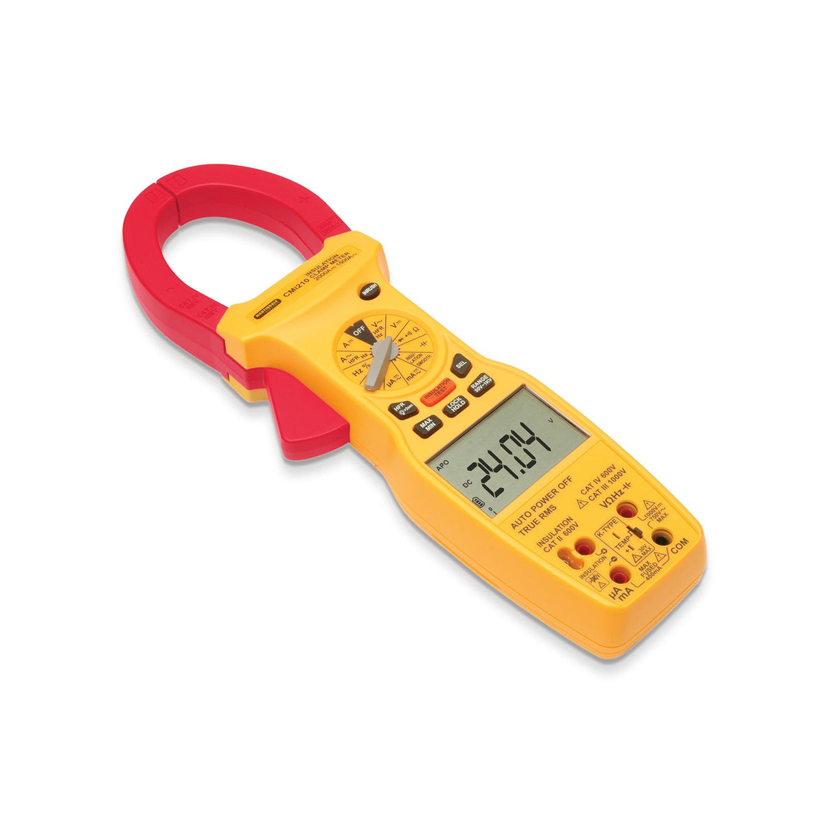Martindale MARCMi210 | CMi210 AC/DC TRMS Insulation Clamp Meter | 1000V, 6 GΩ, 2000A DC - generaltechuae