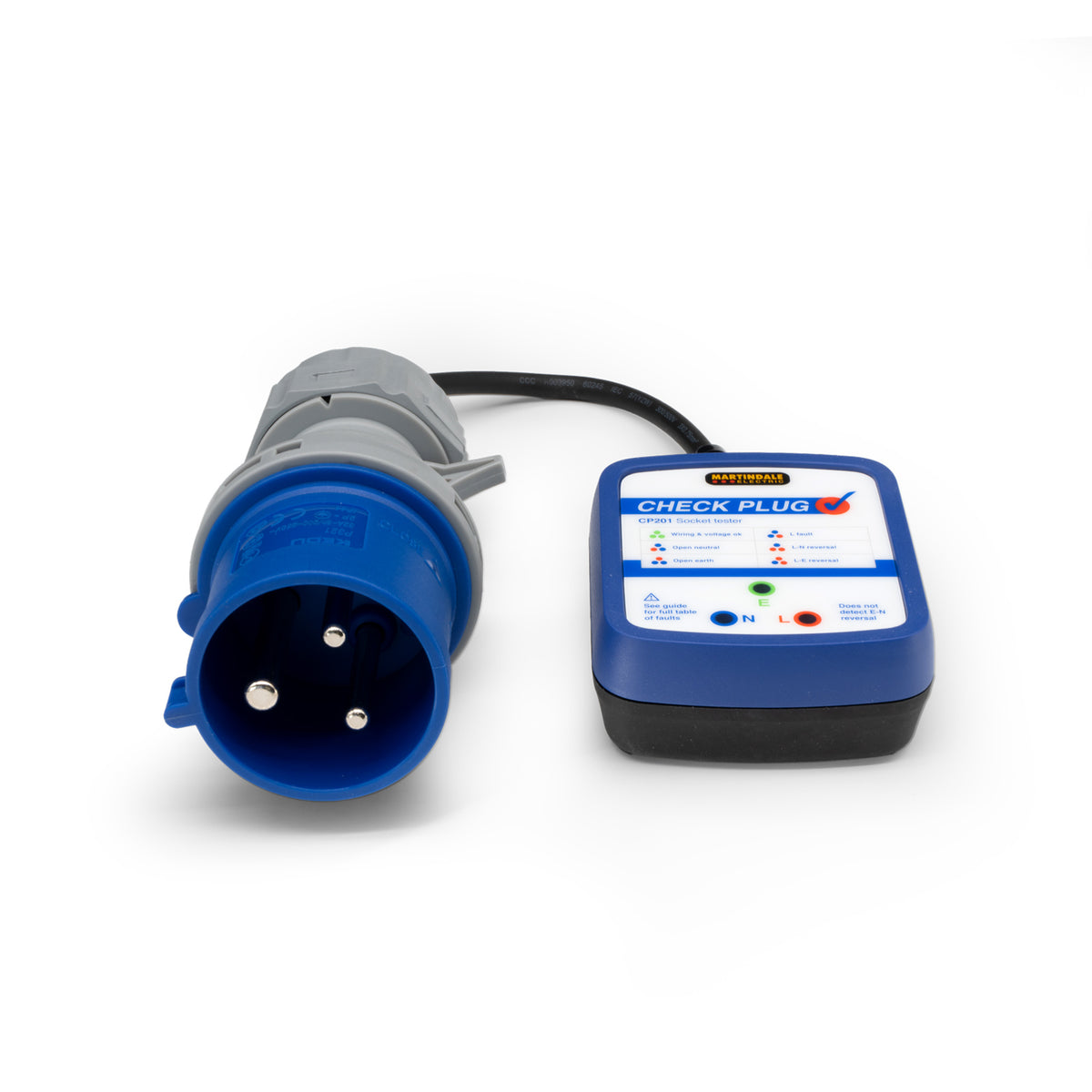 Martindale MARCP201-32 | CP201-32 Industrial Socket Tester | 230V 32A, 28 Fault Conditions - generaltechuae (2)