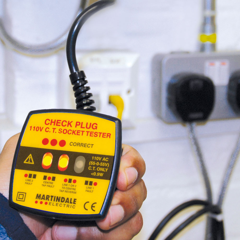 Martindale MARCP301-32 | CP301-32 110V CT Industrial Socket Tester | 32A, CAT II 150V - generaltechuae (2)